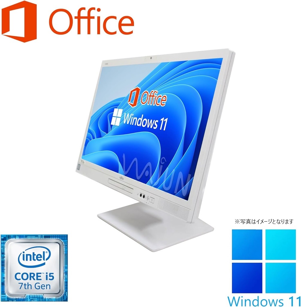 富士通 中古一体型PC K557/23.8型フルHD/Win 11 Pro/MS Office 富士通 中古一体型PC K557/23.8型フルHD/Win 11 Pro/MS Office